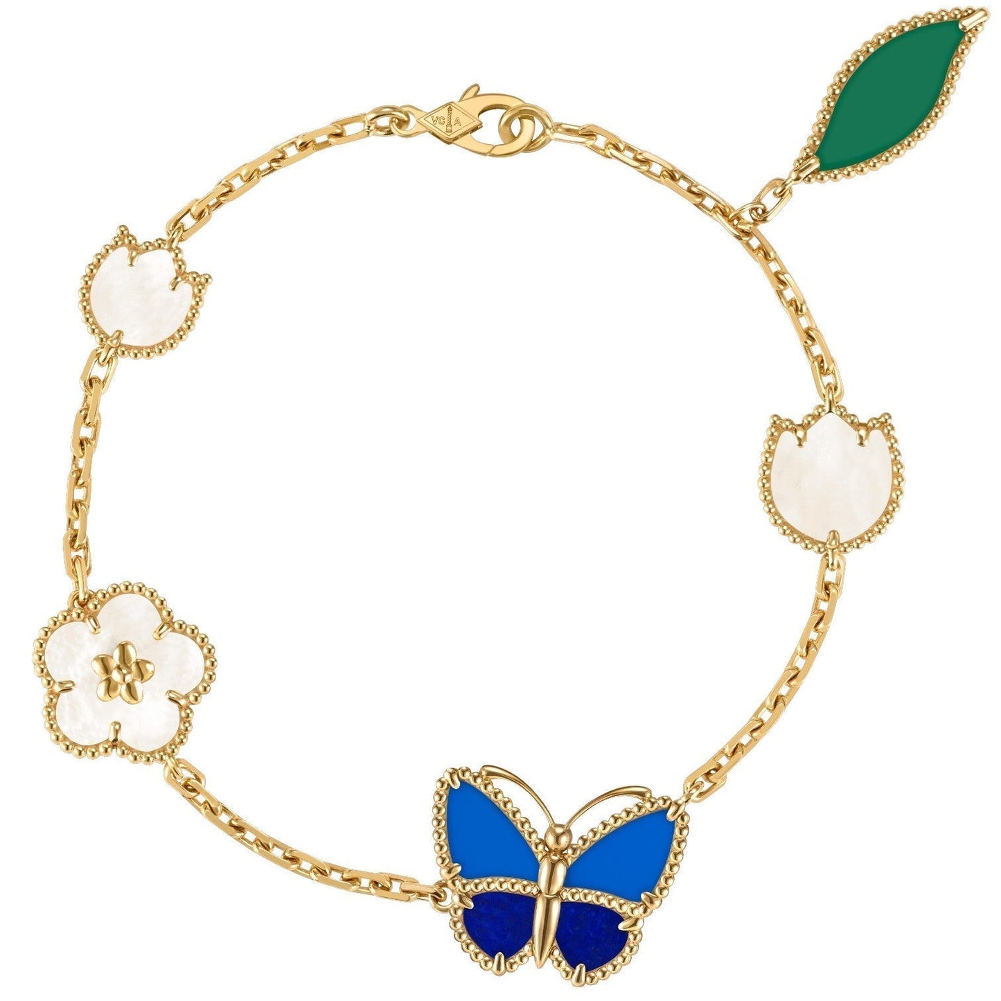Lucky Bloom Butterfly Bracelet