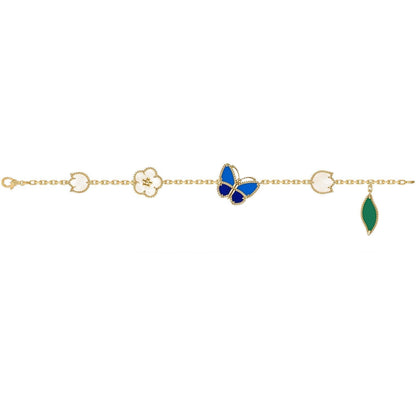 Lucky Bloom Butterfly Bracelet