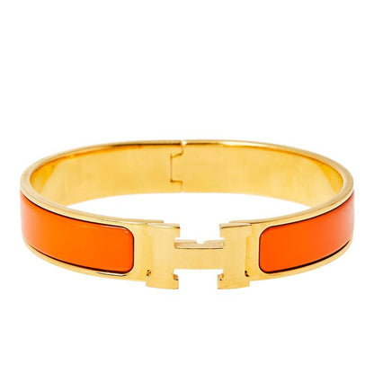 Klassischer H Armreif – Orange