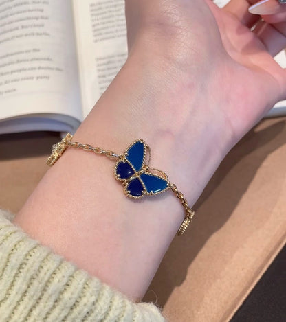 Lucky Bloom Butterfly Bracelet